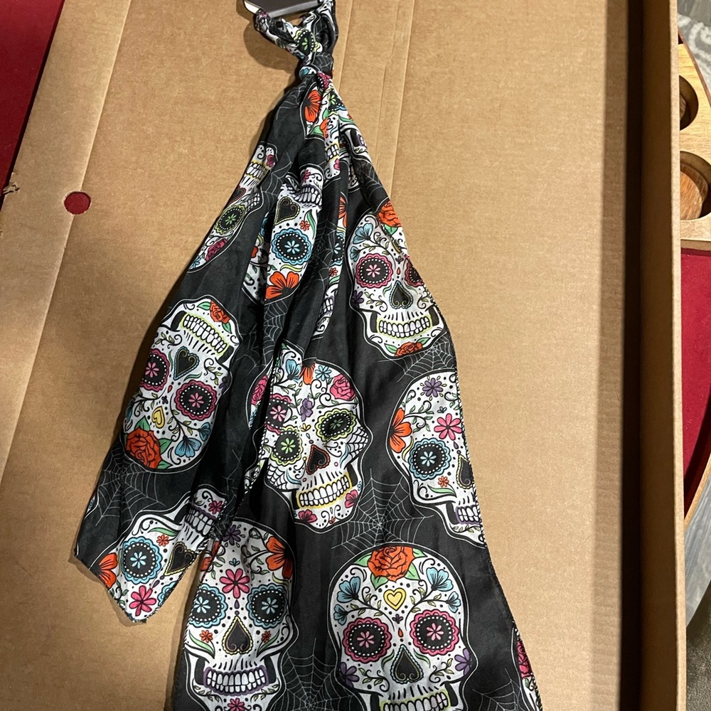 Halloween / Day of the Dead / Sugar Skull - Scarf
